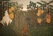 Henri Rousseau The Repast of the Lion Spain oil painting artist